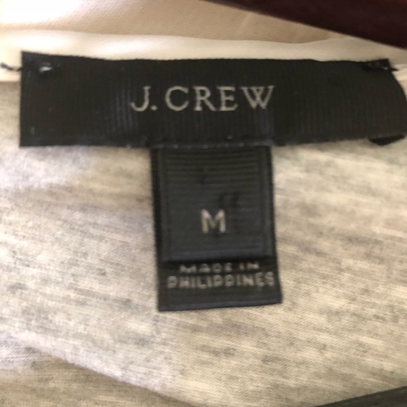 J Crew white/grey top - Picture 9 of 10